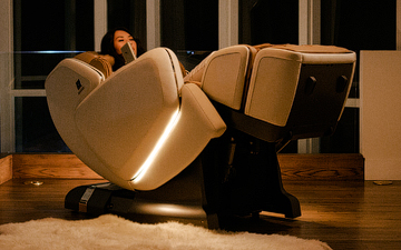 Слайдер система раскладывания кресла - Массажное кресло OHCO M.8 Pearl
