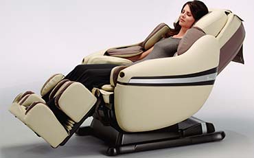 Воздушно-компрессионный массаж всего тела - Массажное кресло Richter Alpine Bran-Beige