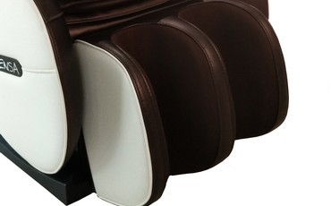 Воздушно-компрессионный массаж голеней - Массажное кресло Sensa Lounger Beige-Brown