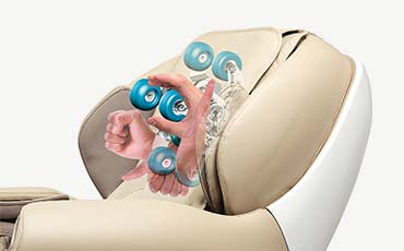 Система 3D массажа - массажное кресло